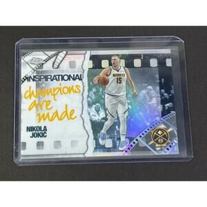 2025/26 Topps Chrome Basketball Refractor Nikola Jokic Inspirational Insert SP
